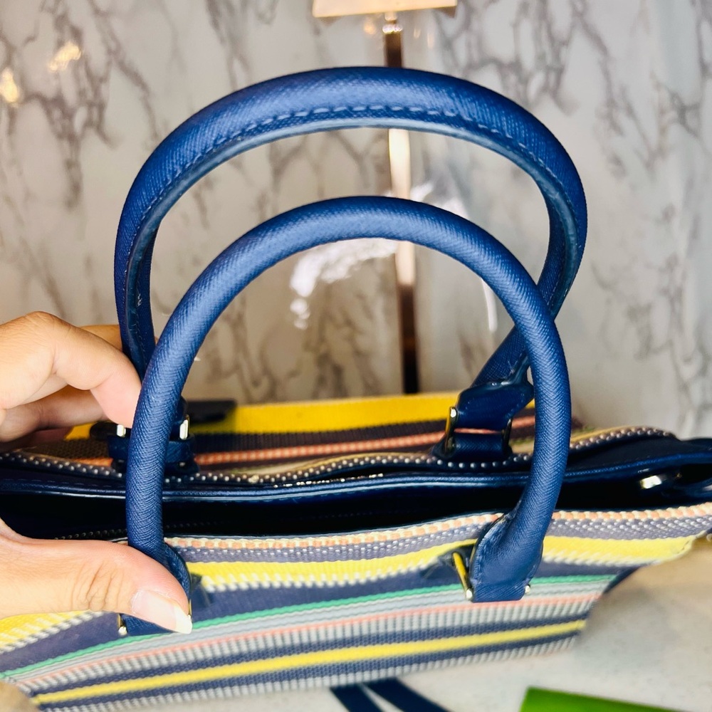 Kate Spade Multicolor Striped Handbag - Picture 10 of 11